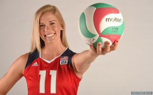 USA Women's Volleyball photo shoot Anaheim, CA. Photo by Matt Brown