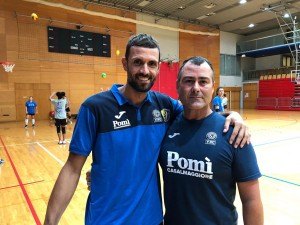 Coach Lucchi e il suo Vice Nicola Zambon
