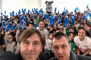 Selfie incontro scuola Primaria San Giovanni in Croce