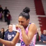 La commozione di Danielle dopo la consegna del premio MVP