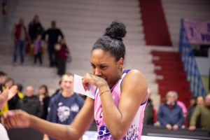 La commozione di Danielle dopo la consegna del premio MVP